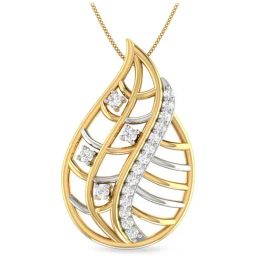 PC Jeweller Advika 18k Gold Pendant without Chain for Women-image-54