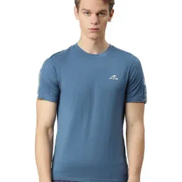 ALCIS Blue Round Neck T-Shirt-image-61