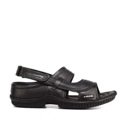 Red Chief Men's Black Back Strap Sandals-picture-21