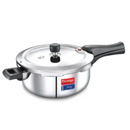 Prestige Svachh Triply Outer Lid Pressure Cooker with Unique Deep Lid Silver-42