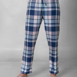 The Calm Collective Blue & White Checks Pyjamas-image-47