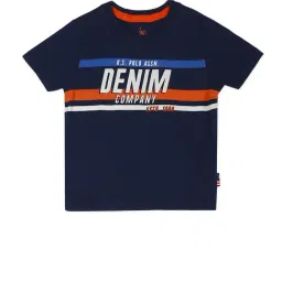 U.S. Polo Assn. Kids Navy Graphic Print T-Shirt-picture-7