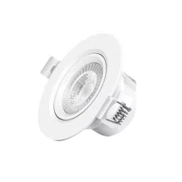 Wipro Garnet 6 W Round LED COB Spotlight Warm White Colour 2700K, DG50627-image-50