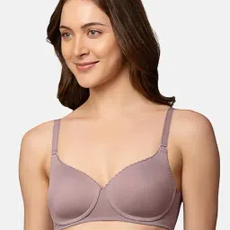 Triumph Grey Half Coverage T-Shirt Bra-picture-16