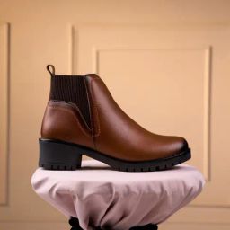 ID Women's Tan Chelsea Boots-image-43
