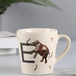 India Circus By Krshna Mehta Multi Stoneware Printed Mugs-36
