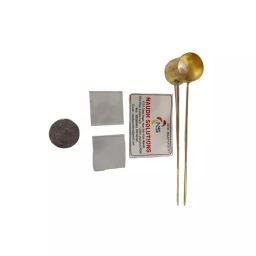NS Upto 500 g Capacity Le Chatelier Mould in Golden Color with 12-15 inch Length-15