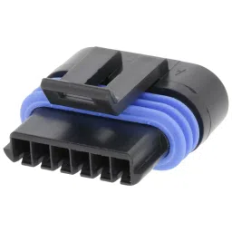 APTIV / DELPHI HOUSING, RCPT, 6POS, 14A, BLACK, 12162210-picture-11