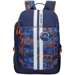 Uppercase 33.08 Blue Printed Backpack-image-39