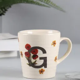 India Circus By Krshna Mehta Multi Stoneware Printed Mugs-image-14