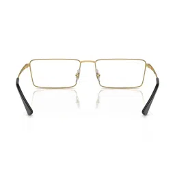 Ray-Ban Gold Rectangular Unisex Eye Frames image 4