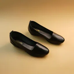 Ozuri Leather Party Wedge Pumps-13
