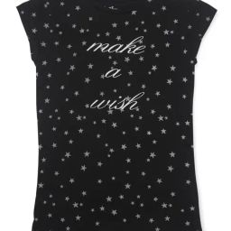 Gini & Jony Kids Black Printed  Top-image-35