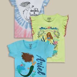 Kidsville Multicolor Cotton Printed T-Shirt-image-77