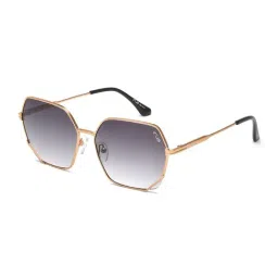 Irus Grey Hexagon UV Protection Sunglasses for Women-image-67