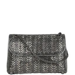 Inc.5 Pewter Embellished Sling Handbag-image-63