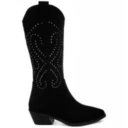 Rag & Co Women's Black Casual Booties-image-47