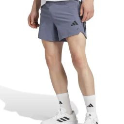Adidas Black Slim Fit Sports Shorts-picture-10