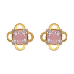 C. Krishniah Chetty Group Gold Celestial Blossom Earrings-13