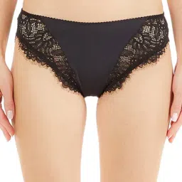 Liu Jo Nero Lace Hipster Briefs-image-2
