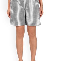 ATARAH Women Striped Technology Shorts-image-100