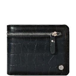 Eske Navy Casual Leather Bi-Fold Wallet for Men-21