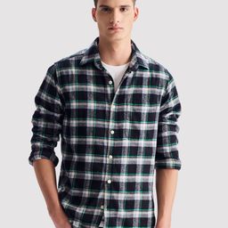 Red Flame Men Opaque Checked Casual Shirt-image-95