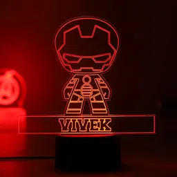 Personalized Coolest Iron Man LED Lamp-image-85
