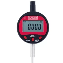 Baker W2A Range 50 mm Plunger Type Digital Dial Gauge image 1