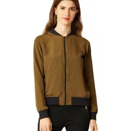 Miss Chase Olive Loose Fit Jacket-picture-19