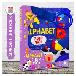 Fun With Alphabets Cloth Book for Early Learning & Interactive Education -English-93
