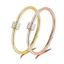 MEENAZ Set Of 2 Gold-Plated AD Studded Stainless Steel Anti Tarnish Kada Bracelet-image-40