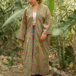 Nilam India Women Printed Longline Shrug-image-19