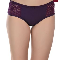 Valles365 by S.C. Pack Of 2 Hipster Briefs SDLC2PURMAR-S-image-97