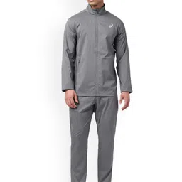 ASICS Men Mock Collar Long Sleeves Mid-Rise Tracksuit-image-64