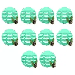 Zureni Urinal Pot Mat Anti-Splash Deodorizer Spatter Pine Lemon Fragrance For Bathroom and Restroom, ZU-UP-10 (Pack of10)-19
