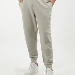 Calvin Klein Beige Cotton Comfort Fit Joggers-image-69