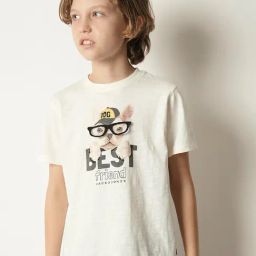 Jack & Jones Junior White Printed T-Shirt-picture-29