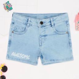 Pantaloons Junior Girls Blue Shorts-image-113