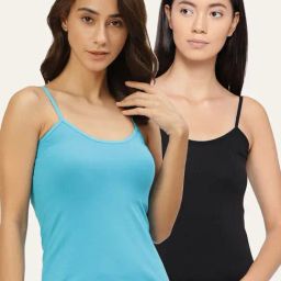 Lady Lyka Multicolor Camisole (Pack of 2)-picture-17