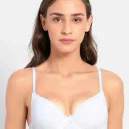 Jockey White Padded Bra-25