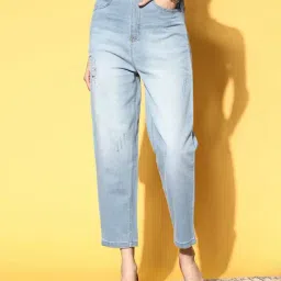 Melon by PlusS Blue Distressed Jeans-image-17