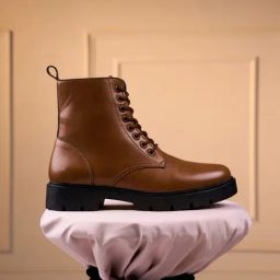 ID Women's Tan Derby Boots-image-66