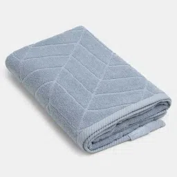 Jockey Essentials Dusty Blue Cotton Terry Ultrasoft Bath Towel-image-74