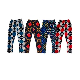 100LUCK Girls Multicoloured Leggings-picture-14