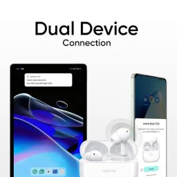 Realme Buds T310 Truly Wireless In Ear Earbuds with 46Db Hybrid Anc| 360° Spatial Audio image 4