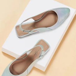 Forever Glam by Pantaloons Women's Silver Sling Back Sandals-image-27