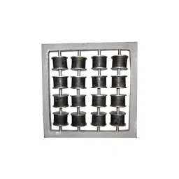 Brindavan Udyog India 300x300 mm Iron Square 16 Hopper Magnet-32