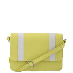 Fastrack Green Faux Leather Solid Sling Handbag-picture-41