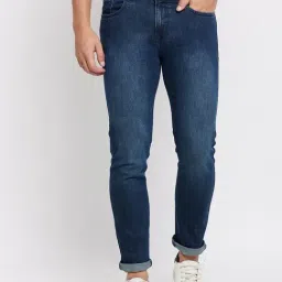 Camla Navy Cotton Relaxed Fit Jeans-picture-17